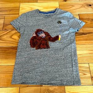 Johnnie B (Boden) Boys Gorilla Selfie Tee, Sz 9-10 Yrs